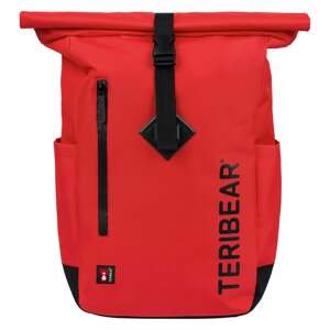 TERIBEAR zavinovací batoh červený - 17L