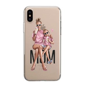 Cases Kryt na mobil Iphone - Mama s dcérkou a shakom na mobil: iPhone 6/6S