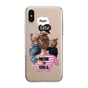 Cases Kryt na mobil Iphone - Mom of girls na mobil: iPhone X/XS