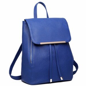 Elegantný dámsky ruksak E1669 - Modrý - 35 cm -9L