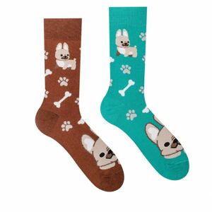 Hesty Veselé ponožky Buldog Veľkosť: 43-46