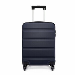 KONO kabínový kufor na kolieskach - ABS - 41L - NAVY