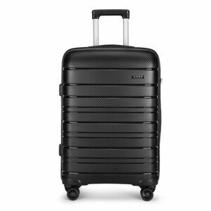 KONO Cestovný kufor na kolieskach Classic Colection - čierny - 39L