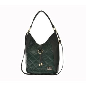 Dámska designová taška na rameno Laura Biaggi L322116 - smaragdovo zelená