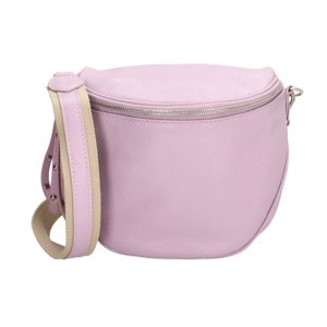 Dámska kožená crossbody kabelka Charm London ANNA - fialová