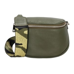 Charm London crossbody dámska kabelka Anna - olivovo zelená
