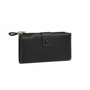 Dámska peňaženka s RFID ochranou Miss Lulu Amanda - čierna