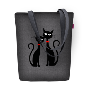 Bertoni Designová taška na rameno Sunny - Dve mačky