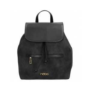 Moderný dámsky batoh NOBO M0080 - čierny