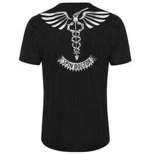 Cycology pánske technické tričko Spin Doctor - čierne Veľkosť: S