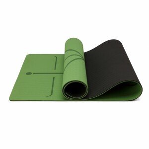 Protišmyková podložka na jogu a pilates Kono - zeleno čierna
